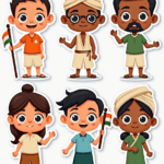 Culture India - Sticker Sheet v13